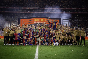 Barcelona Wins Copa del Rey for 32nd Times After Beat Real 3-2 In Final